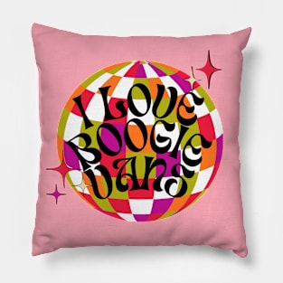 Disco Boogie (Avocado) Pillow