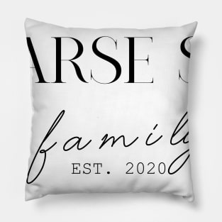 Barse Sr Family EST. 2020, Surname, Barse Sr Pillow