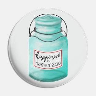 Happiness is Homemade Jar Pin