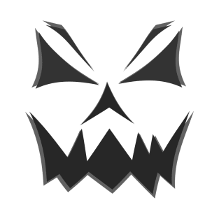 Pumpkin Face Crazy Halloween Pumpkin Jack-O Lantern - Toothy Grin - Scary Glow Smile T-Shirt