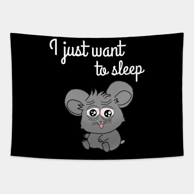 i just want to sleep Tapestry by FromBerlinGift