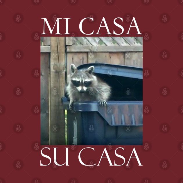 Mi Casa Raccoon by giovanniiiii