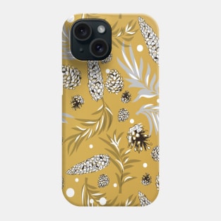 #Christmas #Pattern #Pine #Snow 6 Phone Case