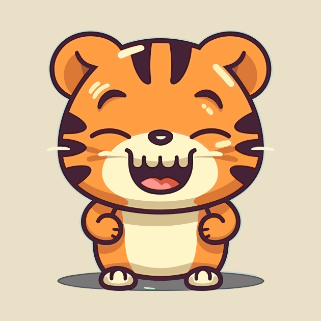 Funny tiger by JORDYGRAPH