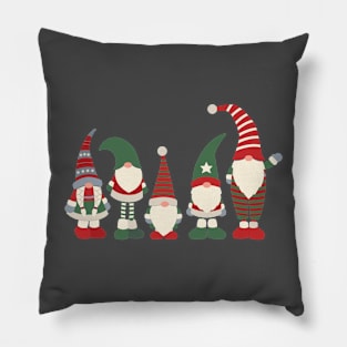 Gnomes Holiday Pillow
