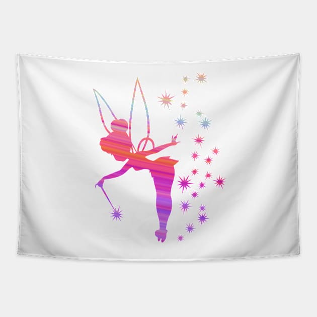 Striped Tink Tapestry by ijsw