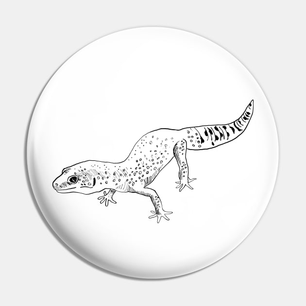 Gecko Pin by VicaVeresk