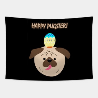 Happy Pugster - Happy Easter Tapestry