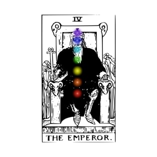 Tarot Card Shirt The Emperor Chakras Major Arcana T-Shirt