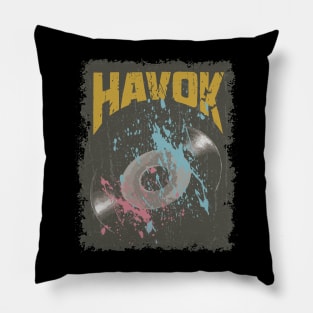 Havok Vintage Vynil Pillow