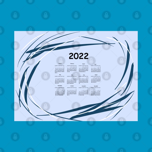 Calendar 2022. Planning business, design modern by grafinya