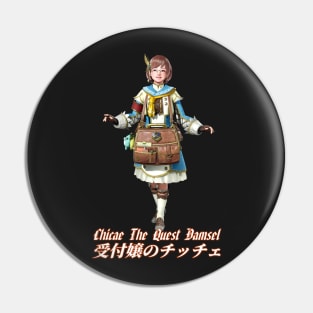 Chichae "The Quest Damsel" Pin