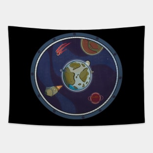 Space Window Tapestry