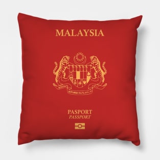 Malaysia passport Pillow