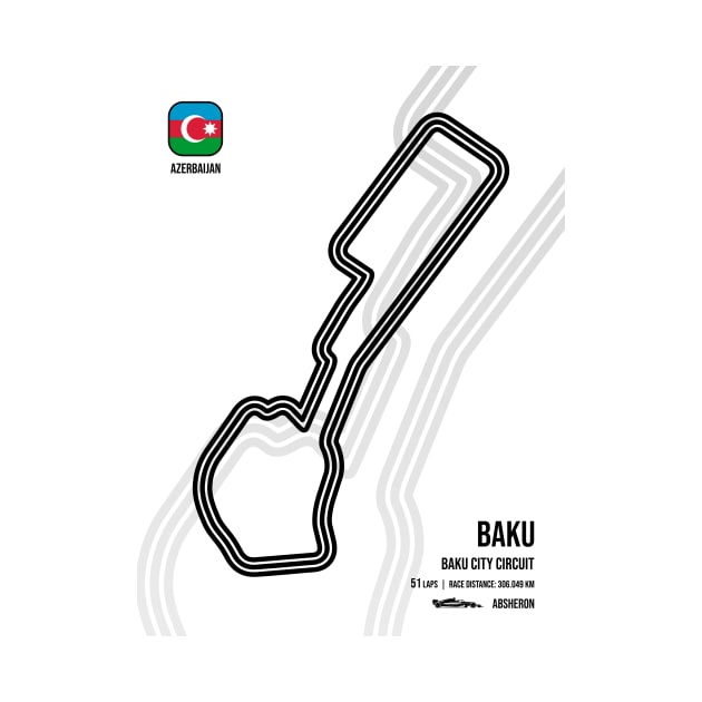 Baku Race Track by RaceCarsDriving