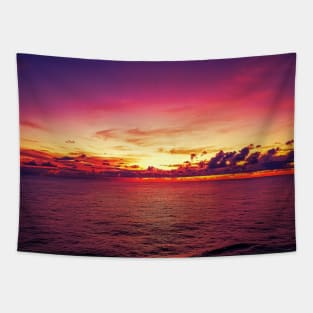 South Pacific Ocean Beautiful Seascape, Ocean theme Art Gift Tapestry