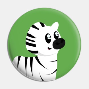 Cute Zebra Pin