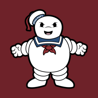 Stay Puft Ghostbusters Chibi T-Shirt