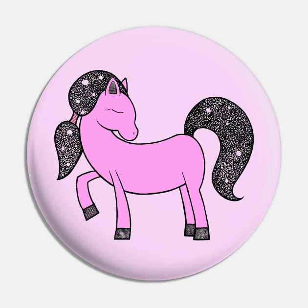 Pink Ponytail Pin by WatershipBound