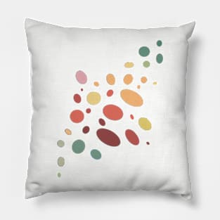 CUTE ABSTRACT AUTUMN COLORS Pillow