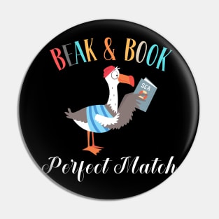 Beak & Book , Perfect Match Pin