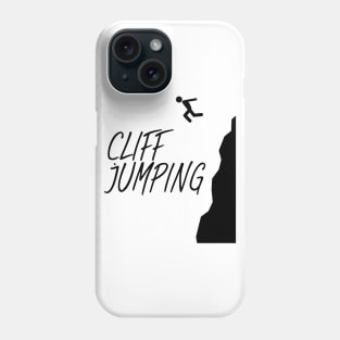 Cliff jumping Phone Case