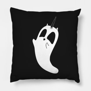 Unicorn Cat Ghost Pillow