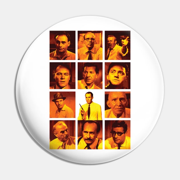 12 Angry Men Pin by OmerNaor316