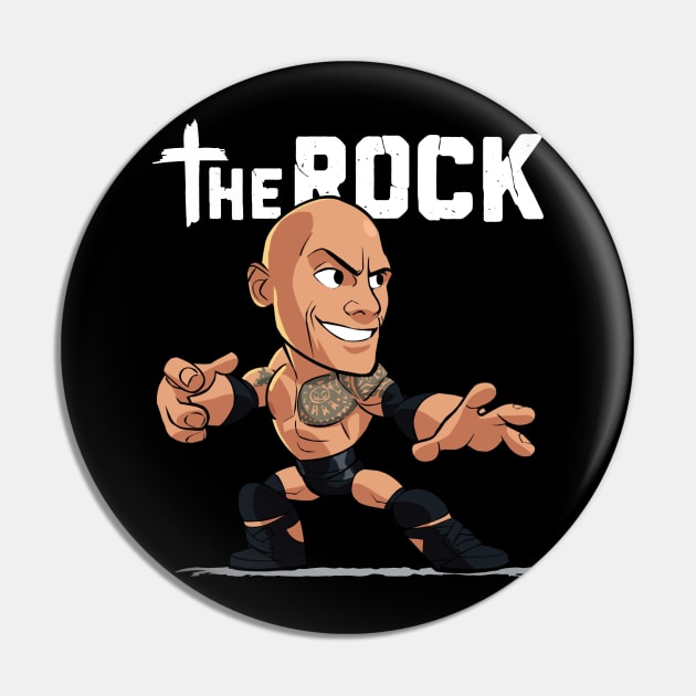 Wwe Smackdown The Rock Pin by Bernards