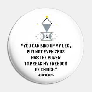 Stoics Quote from Epictetus Pin