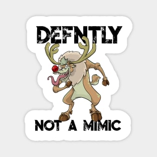 Roleplaying Mimic Creature RPG Joke Meme DM PnP Christmas Magnet