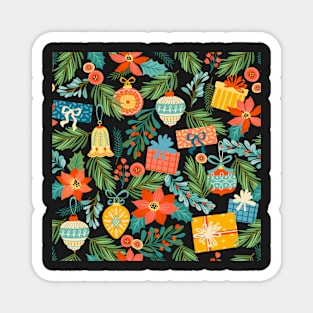 Christmas Pattern Magnet