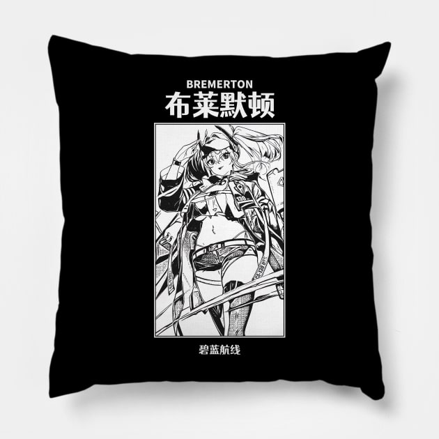 Bremerton Azur Lane Pillow by KMSbyZet