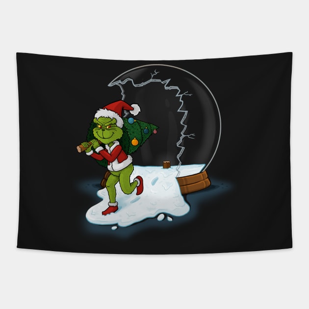 The Grinchshank Redemption Tapestry by IdeasConPatatas