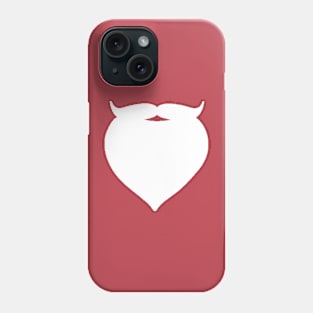 Santa Claus, Santa Beard, Funny Christmas Costume, Christmas Decoration Phone Case