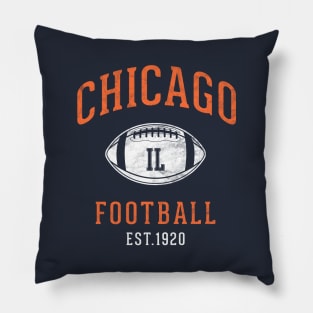 Vintage Chicago Bears Tailgate Party design, Bear Down! Pillow