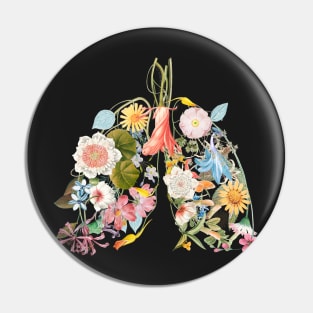 Colorful flower Pin