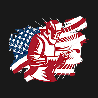 Patriotic Welding T-Shirt