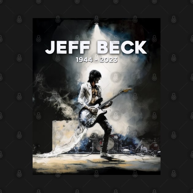 Jeff Beck No 7: Rest In Peace 1944 - 2023 (RIP) by Puff Sumo