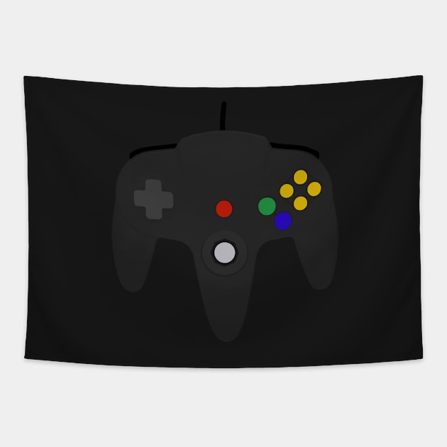 Black Controller Tapestry by PH-Design