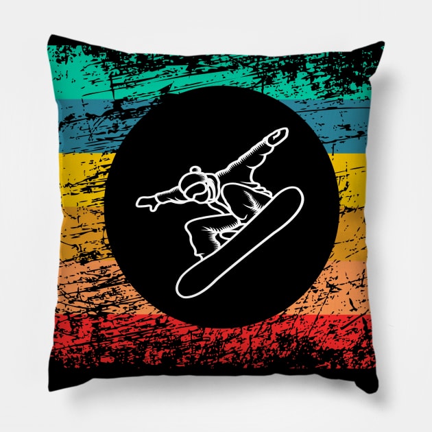 don't need a Therapy Snowboard Winter Sports Design Gift Pillow by Lomitasu