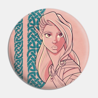 Elven Maiden Pin