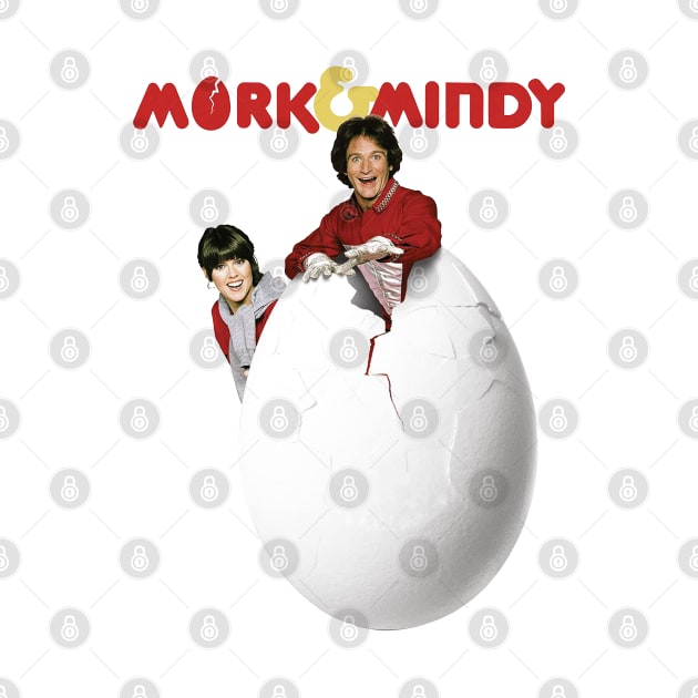 Mork and Mindy Classic 70’s TV by GoneawayGames