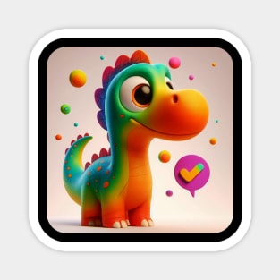 Sparky the Dinosaur #5 Magnet