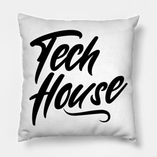 TECH HOUSE  - Signature (Black) Pillow