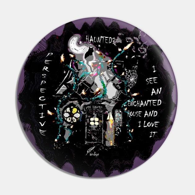 ENCHANTED HOUSE INTENSE PURPPLE Pin by ACUANDYC