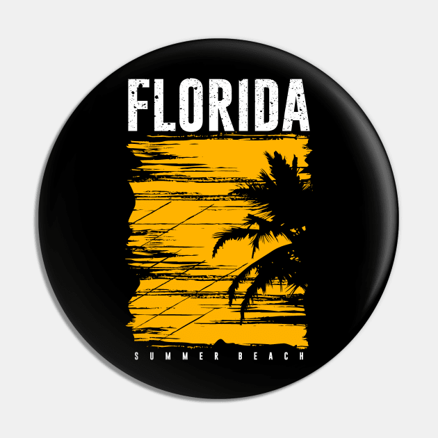 Florida Beach Pin by kani