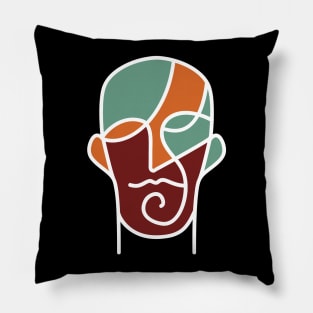 Robot Humanoid Portrait Pillow