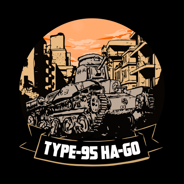 TYPE -95 HA-GO TANK by theanomalius_merch