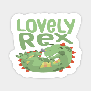 lovely rex shirt Magnet